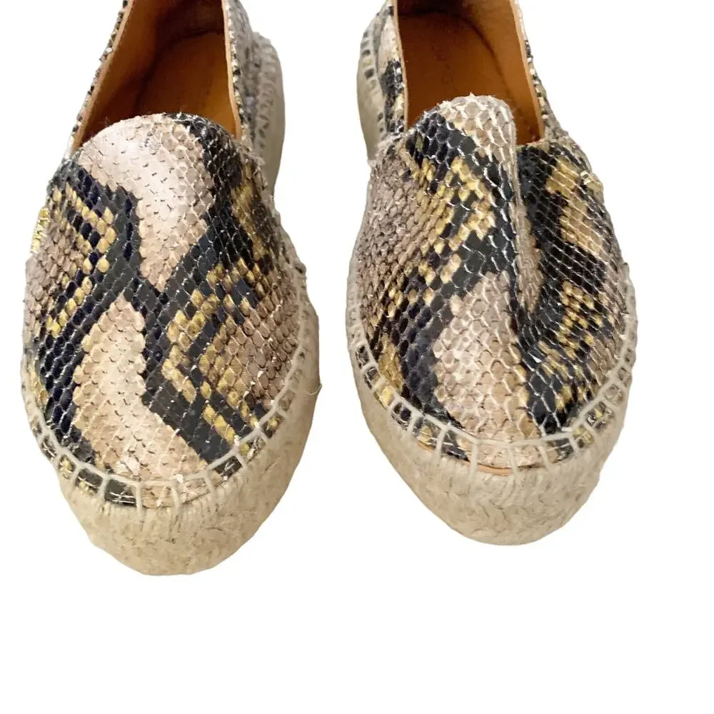 Kurt Geiger Morella Leather Espadrille 6.5 NEW